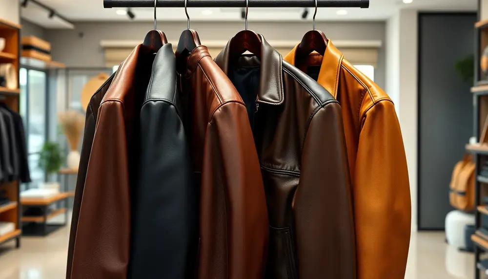 Hochwertige Lederjacken für Herren von Engbers