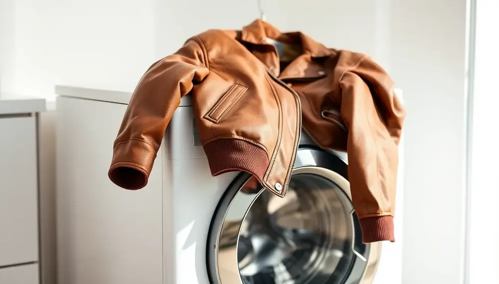 Lederjacken in der Waschmaschine reinigen - Geht das?