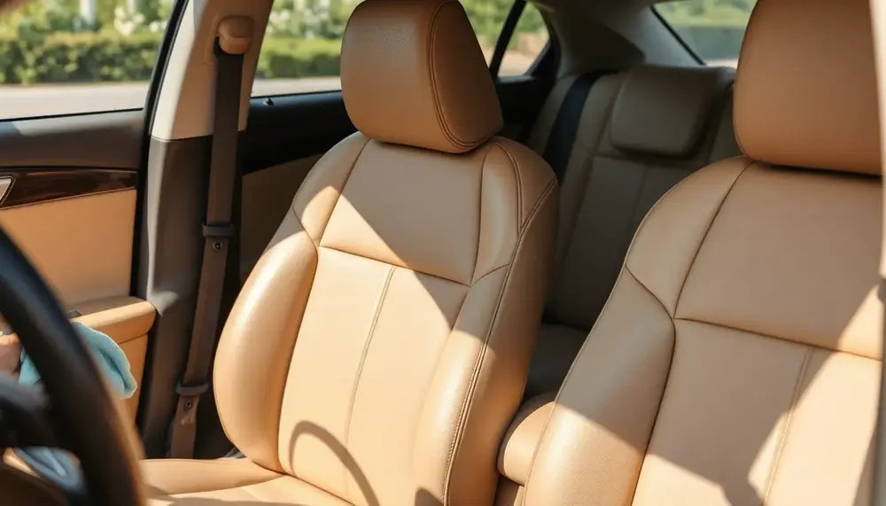 Lederpflege für beige Autositze: Die besten Tipps und Produkte