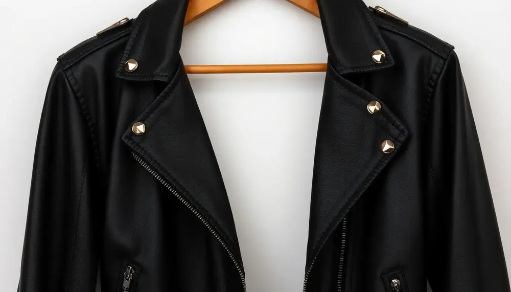 Rockig und rebellisch: Lederjacken mit Nieten